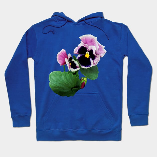 Pansies - Pansy Mother and Child Hoodie by SusanSavad